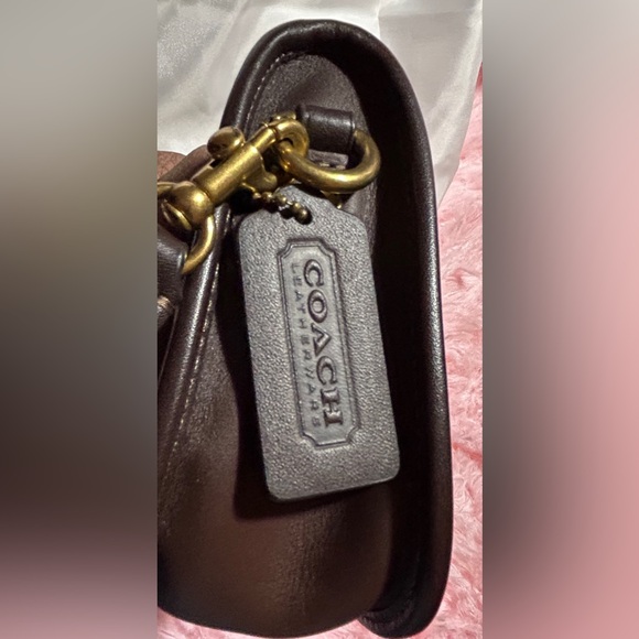 COACH SWINGER SIGNATURE JACQUARD/MAPLE-OAK - Picture 8 of 10